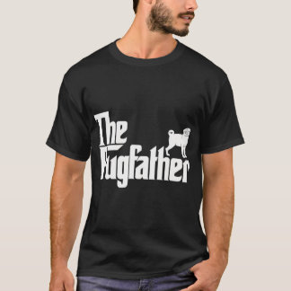 Grappige Pug-trui De Pugfather Pug Vader Papa-trui T-shirt