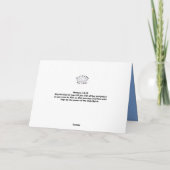 Grappige Pun Swan Verjaardag Kaart (Achterkant)