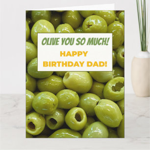 Grappige Pun Verjaardag Kaart voor papa