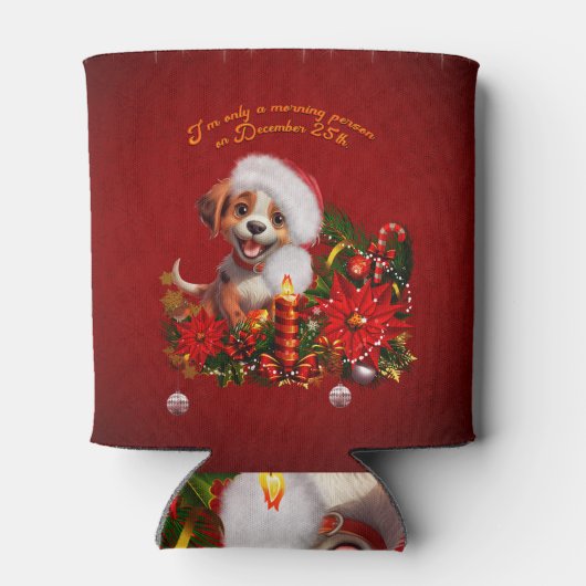 Grappige puppy blikjeskoeler (Achterkant)