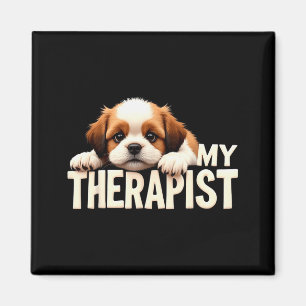 Grappige Puppy Mijn Therast Shih Tzu Hond Magneet