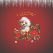 Grappige puppy sticker (Voorkant)