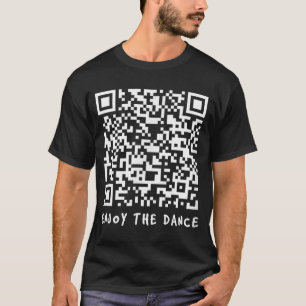 Grappige Qr Trump Dancing Interactieve Code _1 T-shirt