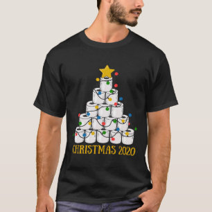 Grappige Quarantaine Kerstmis 2020 Toilet Papier B T-shirt