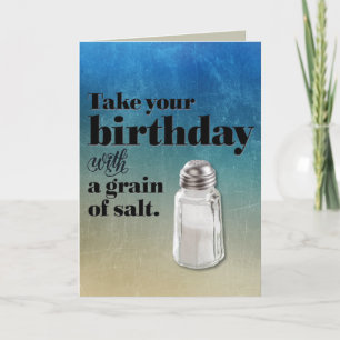 Grappige "Quart van Margaritas" Verjaardag Kaart