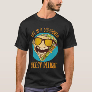 Grappige Quesadilla-grap 5 De Mayo Mexicaans eten  T-shirt