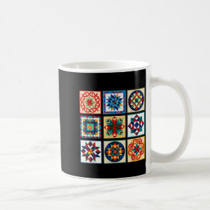 Grappige Quilt Steken Maak Een Quilt Patronen Quil Koffiemok