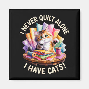 Grappige Quiltkunst Voor Mannen Vrouwen Quilt Lief Magneet