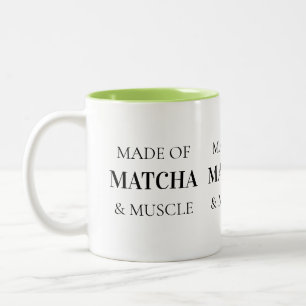 Grappige Quote Eenvoudige Zwarte Typografie Pilate Tweekleurige Koffiemok