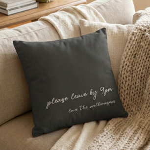Grappige Quote Introvert Humor Zwart Wit Kussen