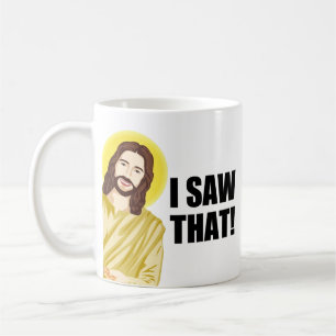 Grappige Quote Jezus Meme Ik Zag Dat Christen Koffiemok