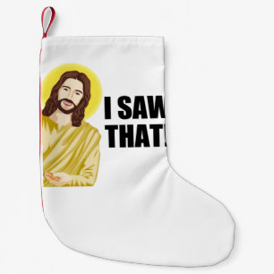 Grappige Quote Jezus Meme Ik Zag Dat Kleine Christ Kerstsok