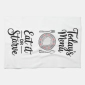 Grappige Quote Keukenhanddoek (Horizontaal)
