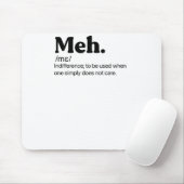 Grappige quote muismat (Met muis)
