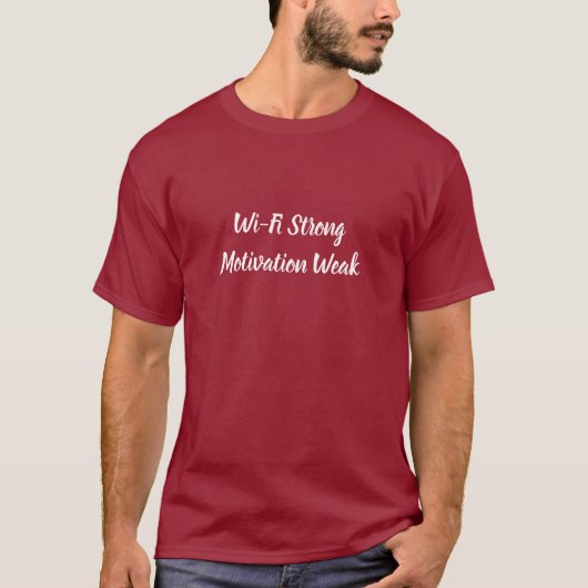 grappige quote t-shirt (Voorkant)