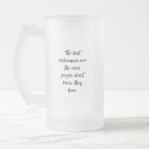 Grappige Quote Vorst Glas Mok 