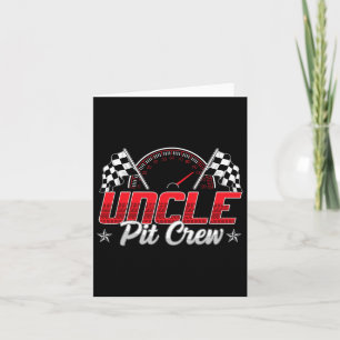 Grappige Race Auto Verjaardag Party Racing Familie Kaart