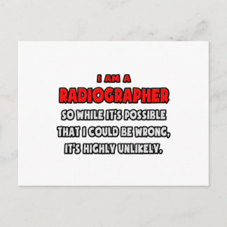 Grappige Radiograaf.. Zeer onwaarschijnlijk Briefkaart