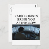 grappige radiografie briefkaart (Voorkant / Achterkant)