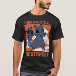 Grappige rat meme t-shirt