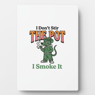 Grappige rat pot quote vintage graveerontwerp_1 fotoplaat