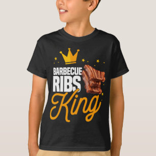 Grappige Rbecue Ribs Koning Bbq Vlees Seizoen Matc T-shirt