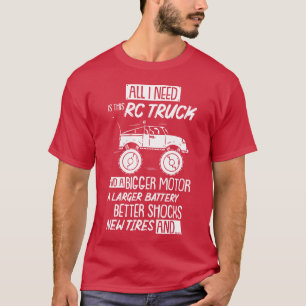 Grappige RC Racing RCruck Radio Controlled RC Auto T-shirt