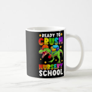 Grappige Ready To Crush-kleuterschool T-Rex Eerste Koffiemok