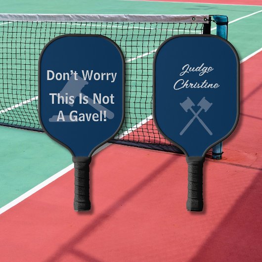Grappige Rechtersverklaring Pickleball Paddle