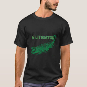 Grappige rechtszaal een jurist advocaat T-shirt Li