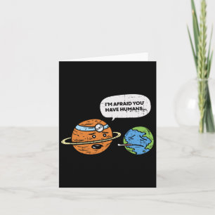 Grappige Red de Aarde Dag Planeet Dokter Mensen Kaart