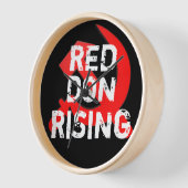 Grappige "Red Don Rising" met Russische sikkel (Hoek)