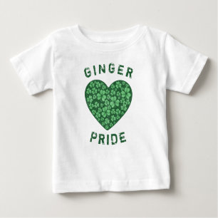 Grappige Redhead Ginger Power Shamrock Groene Hart