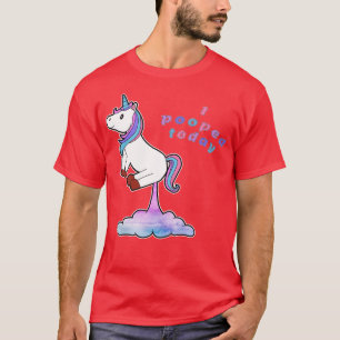 Grappige regenboog eenhoorn die ik vandaag heb gep t-shirt