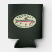 Grappige regenboogforel Bum Gevist Blikjeskoeler (Voorkant)