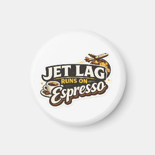 Grappige Reis Koffie Liefhebber Hoed Magneet