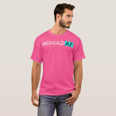 Grappige reiziger Nomad Af Camping Camper River Tr T-shirt (Voorkant volledig)