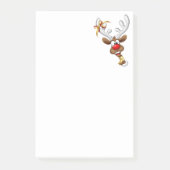 Grappige rendier gluurde Kerstmis meme Post-it® Notes (Voorkant)