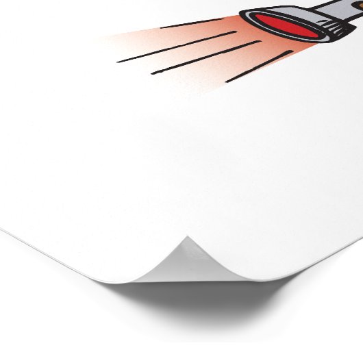 grappige rendierwannabe poster (Hoek)