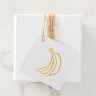Grappige Retro Banaan Feest Artikelen Grappen Bewe Bedankjes Labels