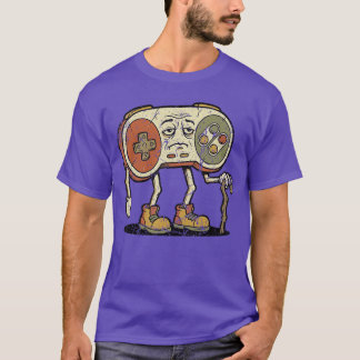 Grappige Retro Gamer 80s 90s Gamen Nostalgie Video T-shirt