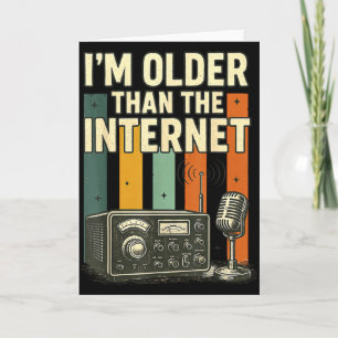 Grappige Retro Gezegde Vintage Humor Internet Nost Kaart
