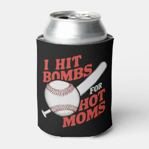 Grappige Retro Honkbal Ik Sla Bombardementen Voor  Blikjeskoeler