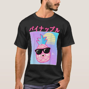 Grappige Retro jaren 90 Japanse Kawaii Ananas met  T-shirt
