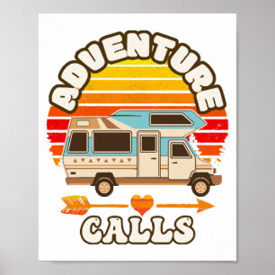 Grappige Retro St Patricks Day - Camp Shenanigans Poster