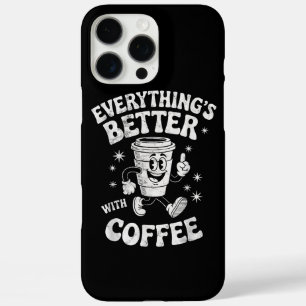 Grappige Retro Vintage Koffie Mannen of Vrouwen Ko iPhone 16 Pro Max Hoesje