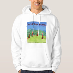 Grappige Rick London Worms uit Schotland Hoodie