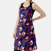 Grappige rijinstructeur gepersonaliseerd schort (Insitu)