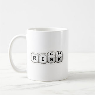 Grappige Risico naar Rijke Financiën Trading Motiv Koffiemok