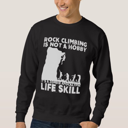 Grappige Rock Climber Gift Voor Mannen Vrouwen Coo Trui (Voorkant)